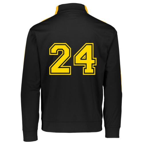 Number 24 in a classic athletic collegiate font - Augusta Sportswear Adult Medalist 2.0 Pullover