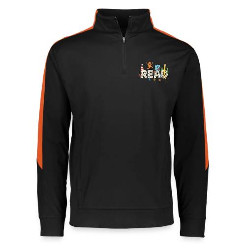 Whimsical READ Kids Cartoon - Augusta Sportswear Adult Medalist 2.0 Pullover