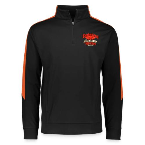 Retro Elephant Bee My Valentine Cute Couple - Augusta Sportswear Adult Medalist 2.0 Pullover