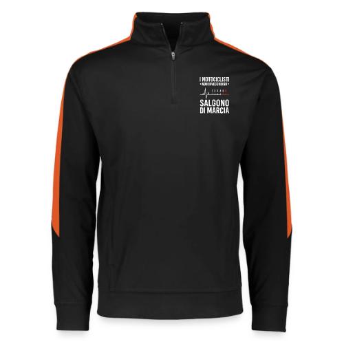 Motorcyclists Never Age Heartbeat Design - Augusta Sportswear Adult Medalist 2.0 Pullover