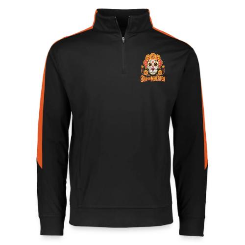 Dia De Los Muertos Dog Skull Flowers - Augusta Sportswear Adult Medalist 2.0 Pullover