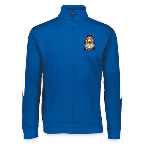 Easter He Is Risen Face of Christ T Shirt, Gift - Augusta Sportswear Unisex 2.0 Medalist Jacket