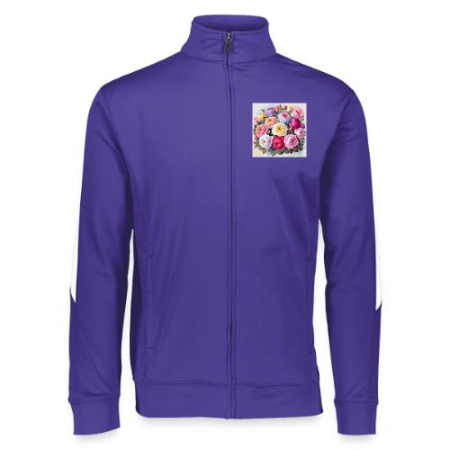 beautiful flowers floral design, wellness, nature - Augusta Sportswear Unisex 2.0 Medalist Jacket