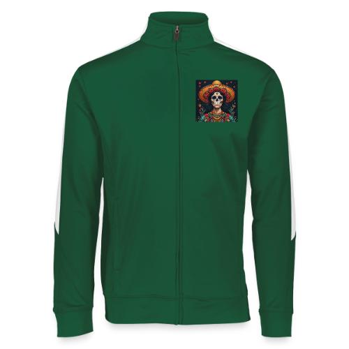 Charra Skull Art | Traditional Mexican Design - Augusta Sportswear Unisex 2.0 Medalist Jacket