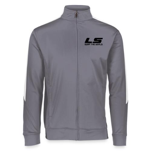 LS Swap The WORLD (Back and Front) - Augusta Sportswear Unisex 2.0 Medalist Jacket