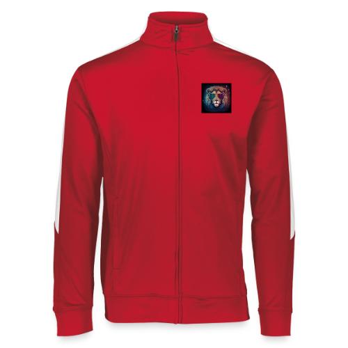 Jesus Lion of Judah wearing love glasses - Augusta Sportswear Unisex 2.0 Medalist Jacket