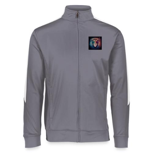Jesus Lion of Judah wearing love glasses - Augusta Sportswear Unisex 2.0 Medalist Jacket