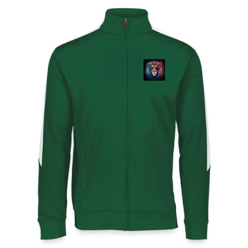 Jesus Lion of Judah wearing love glasses - Augusta Sportswear Unisex 2.0 Medalist Jacket