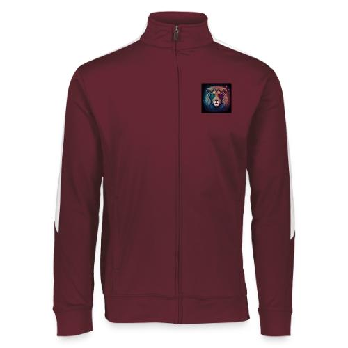 Jesus Lion of Judah wearing love glasses - Augusta Sportswear Unisex 2.0 Medalist Jacket