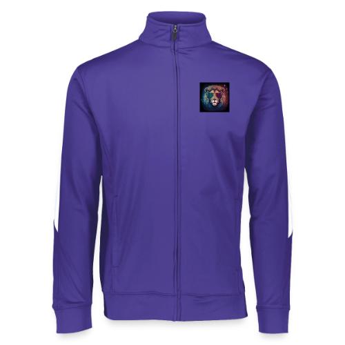 Jesus Lion of Judah wearing love glasses - Augusta Sportswear Unisex 2.0 Medalist Jacket