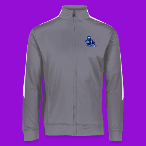 Blue Alien Crouch - Augusta Sportswear Unisex 2.0 Medalist Jacket