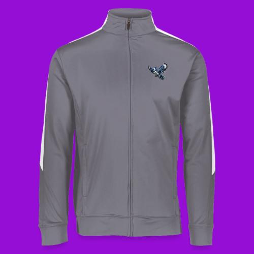 Silver Blue Jay in Flight - Augusta Sportswear Unisex 2.0 Medalist Jacket