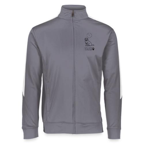 My Pet's Bladder World T-Shirt | Funny Dog/Cat Own - Augusta Sportswear Unisex 2.0 Medalist Jacket