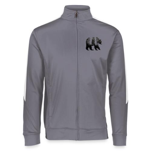 Evergreen Bear Silhouette - Augusta Sportswear Unisex 2.0 Medalist Jacket
