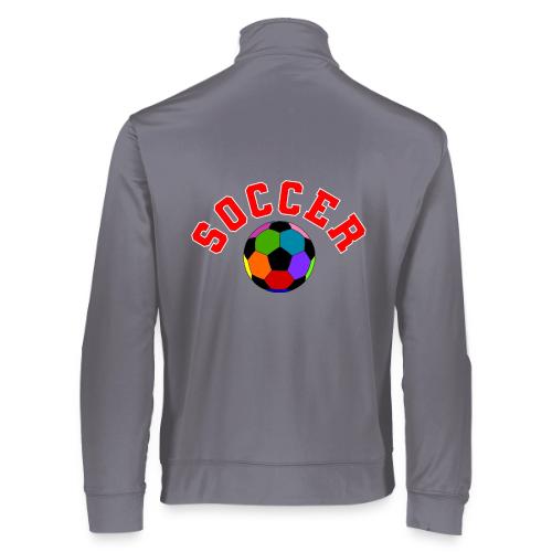 Soccer: Colorful Kick - Augusta Sportswear Unisex 2.0 Medalist Jacket
