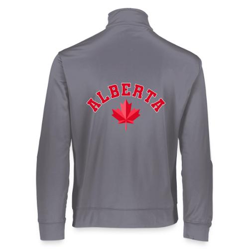Alberta with maple leaf - Augusta Sportswear Unisex 2.0 Medalist Jacket