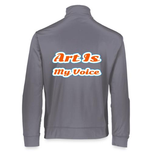 Art Is My Voice — Express Yourself Script - Augusta Sportswear Unisex 2.0 Medalist Jacket