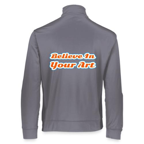Believe in Your Art — Creative Glow Script - Augusta Sportswear Unisex 2.0 Medalist Jacket