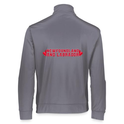 Newfoundland and Labrador with maple leaf - Augusta Sportswear Unisex 2.0 Medalist Jacket