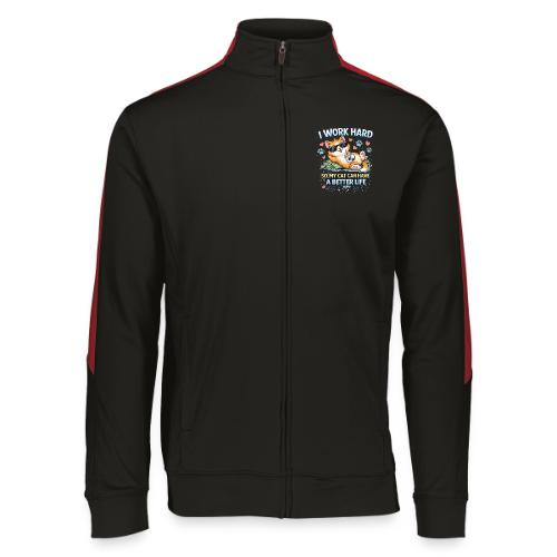 I Work Hard So My Cat Can Have a Better Life - Augusta Sportswear Unisex 2.0 Medalist Jacket