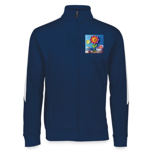Flower design and harmony of environmental well-be - Augusta Sportswear Unisex 2.0 Medalist Jacket