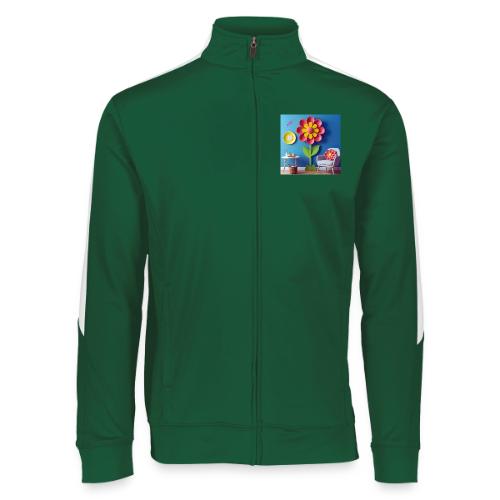 Flower design and harmony of environmental well-be - Augusta Sportswear Unisex 2.0 Medalist Jacket