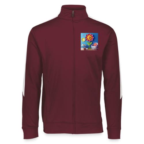 Flower design and harmony of environmental well-be - Augusta Sportswear Unisex 2.0 Medalist Jacket