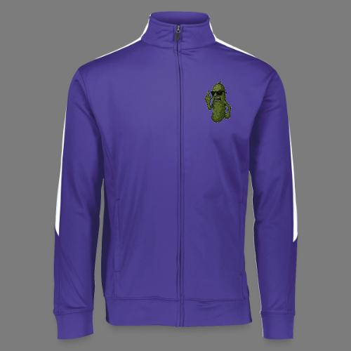 Angry Pickle Flipping the Bird - Augusta Sportswear Unisex 2.0 Medalist Jacket