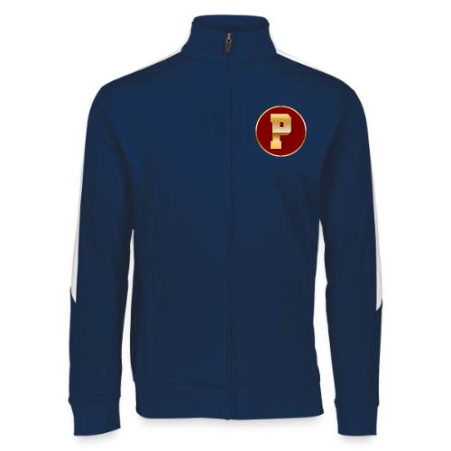 Letter P – Capital Varsity Alphabet Monogram - Augusta Sportswear Unisex 2.0 Medalist Jacket