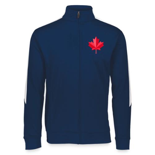 Canadian red maple leaf - Augusta Sportswear Unisex 2.0 Medalist Jacket