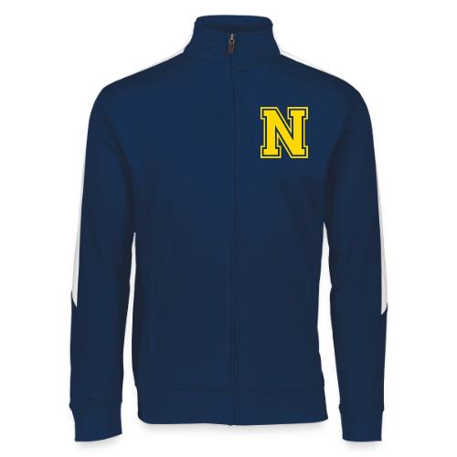 Letter N – Capital Athletic Alphabet Monogram - Augusta Sportswear Unisex 2.0 Medalist Jacket