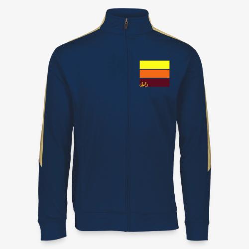 tricolor with bicycle - Augusta Sportswear Unisex 2.0 Medalist Jacket