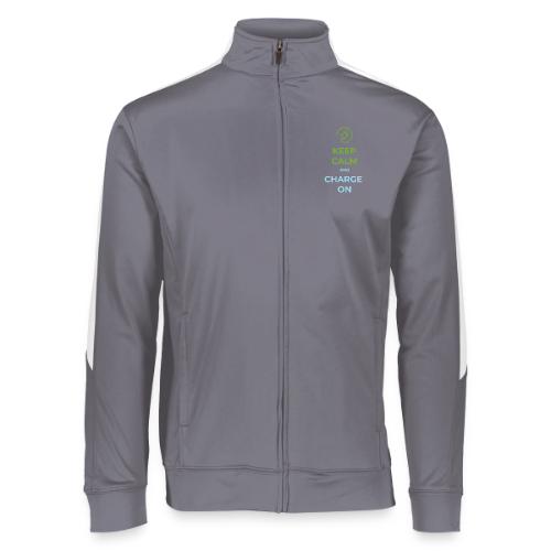 Keep calm and charge on - Augusta Sportswear Unisex 2.0 Medalist Jacket