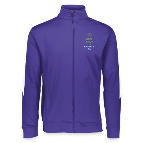 Keep calm and charge on - Augusta Sportswear Unisex 2.0 Medalist Jacket