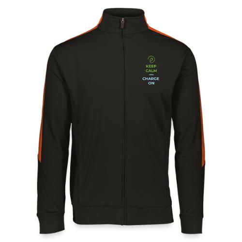 Keep calm and charge on - Augusta Sportswear Unisex 2.0 Medalist Jacket