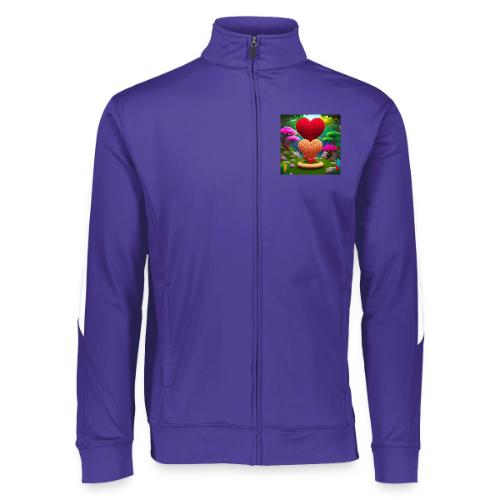 Double Heart, fantasy, nature and fantasy - Augusta Sportswear Unisex 2.0 Medalist Jacket