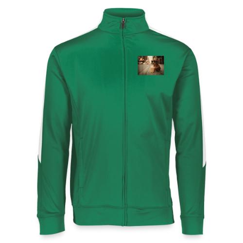 Funny Dachshund Iced Coffee Lover Tee - Augusta Sportswear Unisex 2.0 Medalist Jacket