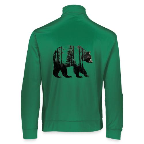 Evergreen Bear Silhouette - Augusta Sportswear Unisex 2.0 Medalist Jacket