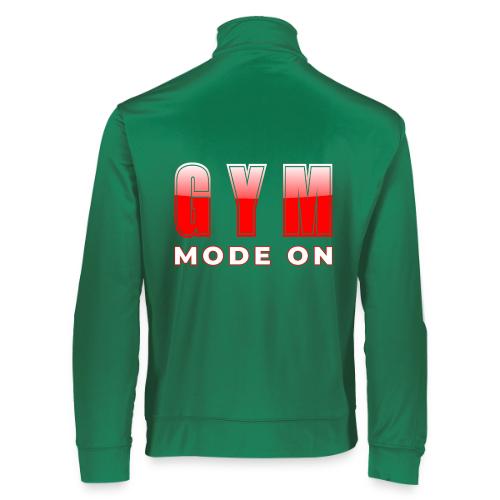 Gym Mode On Fitness Typography Design - Augusta Sportswear Unisex 2.0 Medalist Jacket