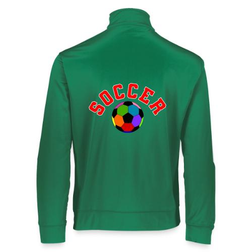 Soccer: Colorful Kick - Augusta Sportswear Unisex 2.0 Medalist Jacket