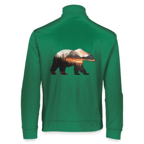 Canada Bear: fiery tones - Augusta Sportswear Unisex 2.0 Medalist Jacket