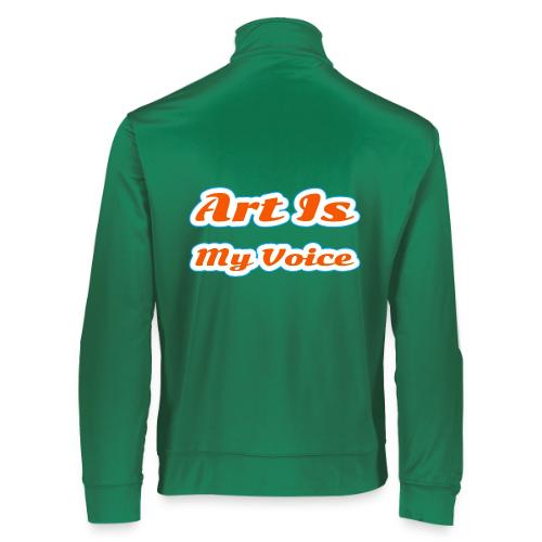 Art Is My Voice — Express Yourself Script - Augusta Sportswear Unisex 2.0 Medalist Jacket