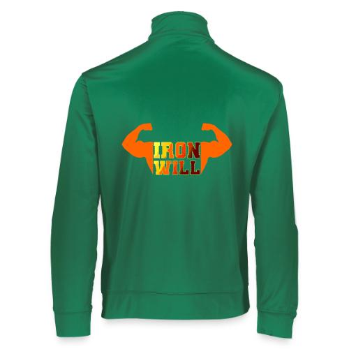 Bodybuilding: Iron Will Power - Augusta Sportswear Unisex 2.0 Medalist Jacket