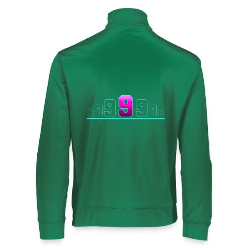 Number 9 in Magenta: Varsity Font - Augusta Sportswear Unisex 2.0 Medalist Jacket