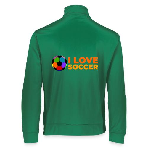 I Love Soccer - Augusta Sportswear Unisex 2.0 Medalist Jacket