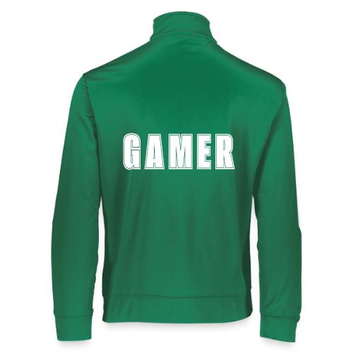 Gamer Collegiate White Text Design - Augusta Sportswear Unisex 2.0 Medalist Jacket