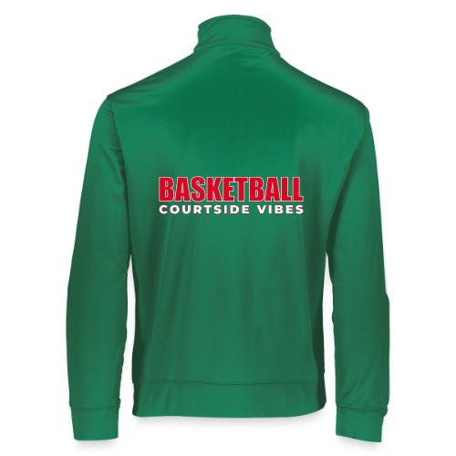 Courtside Vibes Basketball Typography Design - Augusta Sportswear Unisex 2.0 Medalist Jacket