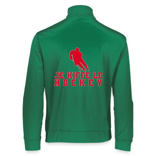 I love hockey - Augusta Sportswear Unisex 2.0 Medalist Jacket