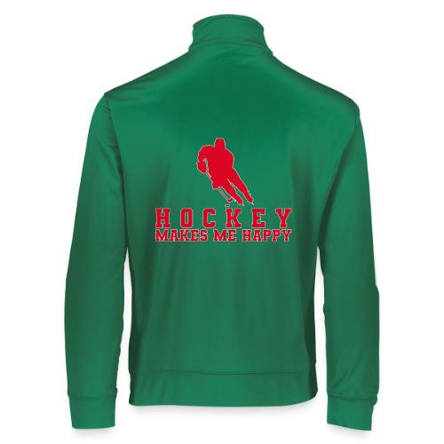 Hockey makes me happy - Augusta Sportswear Unisex 2.0 Medalist Jacket