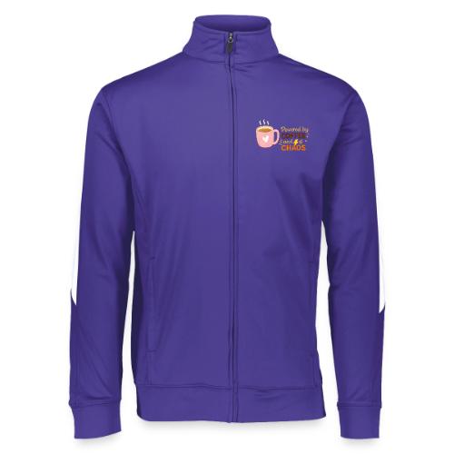 Powered by Coffee and Chaos - Augusta Sportswear Unisex 2.0 Medalist Jacket